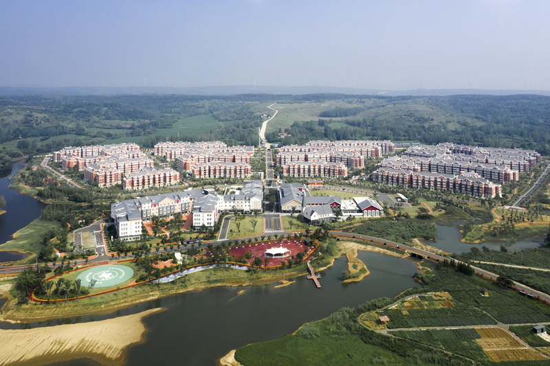 江苏盱眙,天泉湖翡翠谷酒店式养生养老社区一期星空app官方官网-星空(中国)